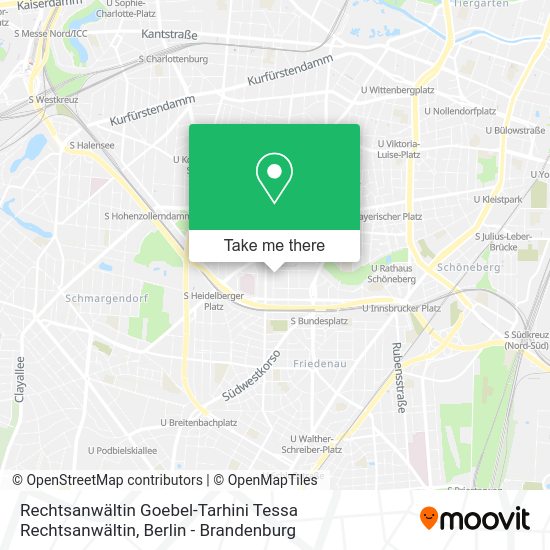 Rechtsanwältin Goebel-Tarhini Tessa Rechtsanwältin map