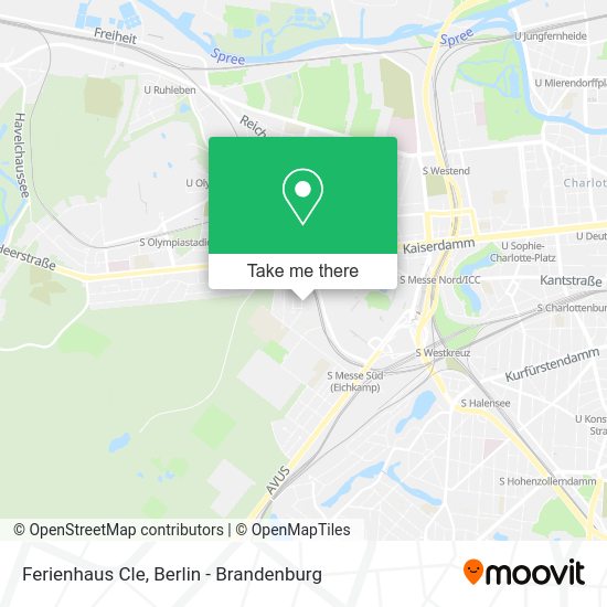 Ferienhaus Cle map