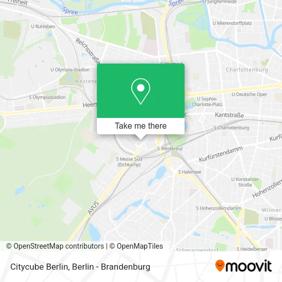 Карта Citycube Berlin