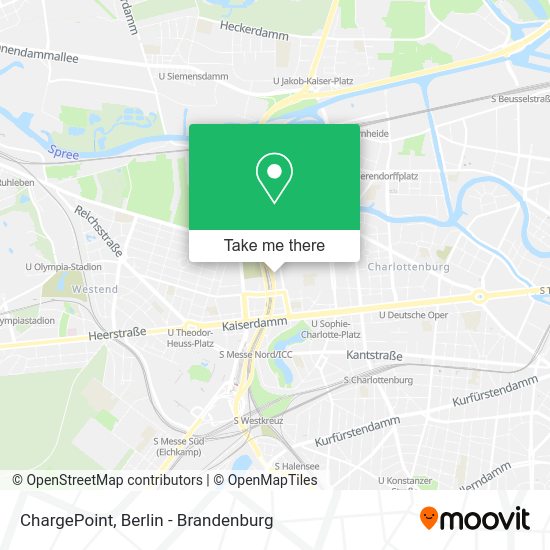 Карта ChargePoint