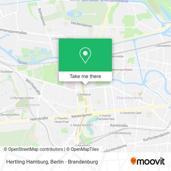 Hertling Hamburg map