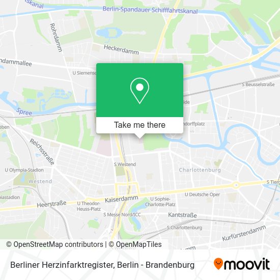 Berliner Herzinfarktregister map