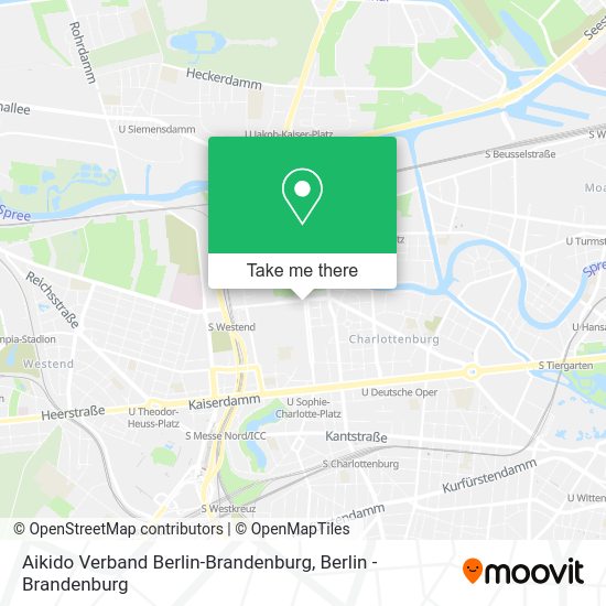 Aikido Verband Berlin-Brandenburg map