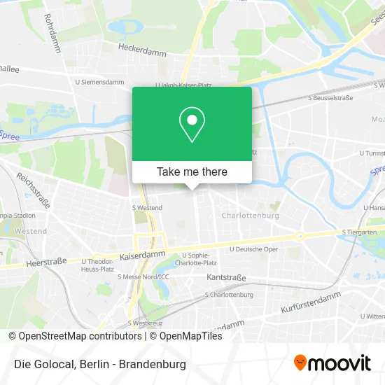 Die Golocal map