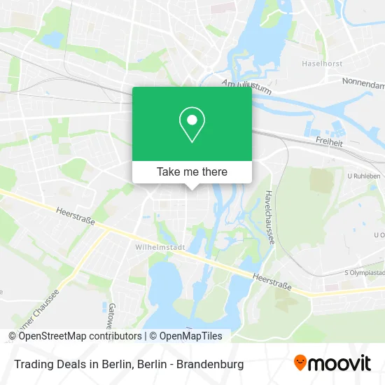 Карта Trading Deals in Berlin
