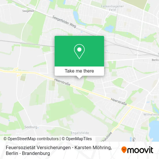 Карта Feuersozietät Versicherungen - Karsten Möhring
