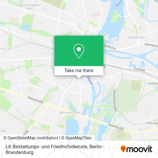 LK Bestattungs- und Friedhofsdienste map