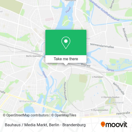 Bauhaus / Media Markt map