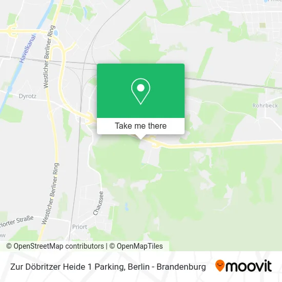 Карта Zur Döbritzer Heide 1 Parking