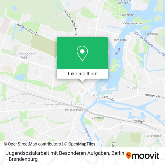 Jugendsozialarbeit mit Besonderen Aufgaben map