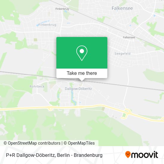 P+R Dallgow-Döberitz map