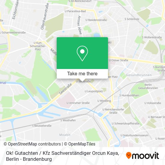 Ok! Gutachten / Kfz Sachverständiger Orcun Kaya map