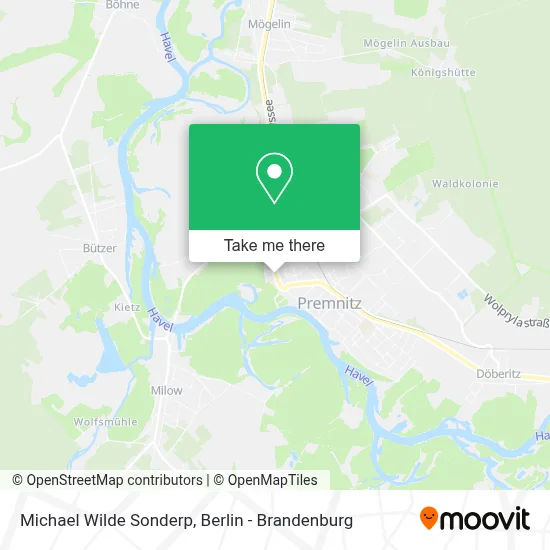 Michael Wilde Sonderp map