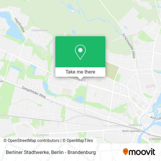 Berliner Stadtwerke map
