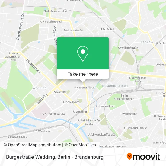 Burgestraße Wedding map