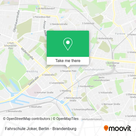 Карта Fahrschule Joker