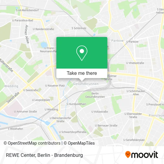 Карта REWE Center