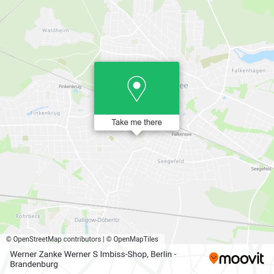 Werner Zanke Werner S Imbiss-Shop map