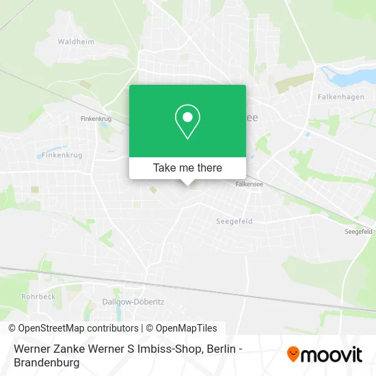 Карта Werner Zanke Werner S Imbiss-Shop