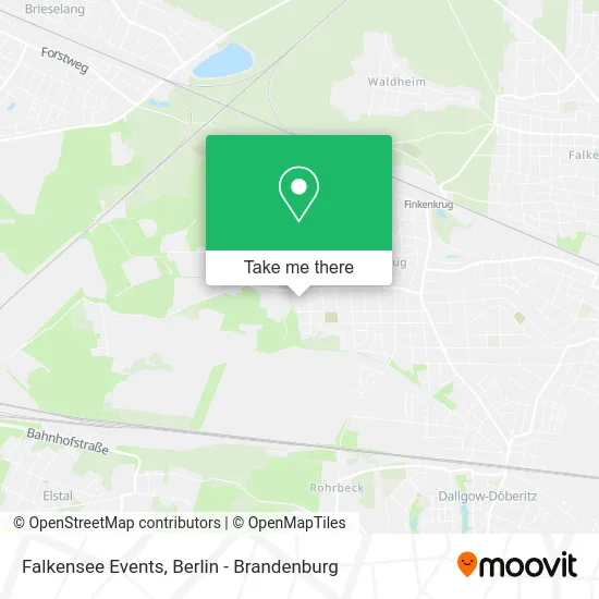 Карта Falkensee Events