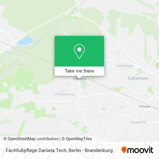 Fachfußpflege Daniela Tech map