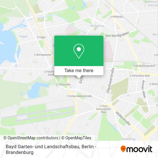 Bayd Garten- und Landschaftsbau map