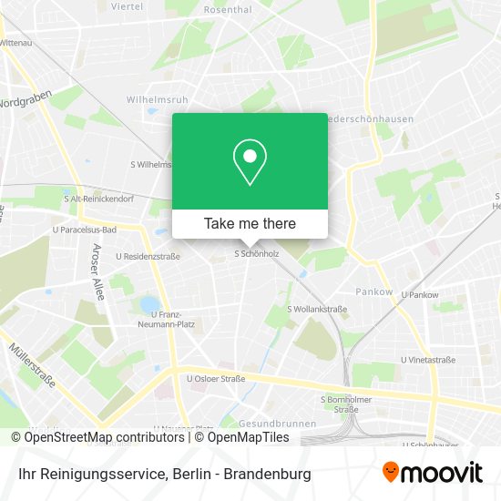 Ihr Reinigungsservice map