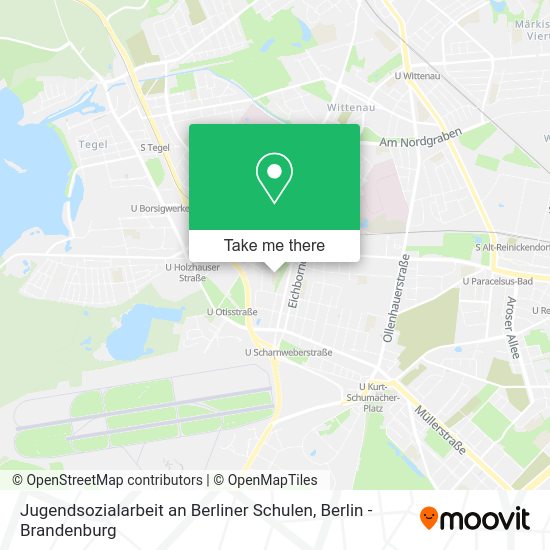 Jugendsozialarbeit an Berliner Schulen map