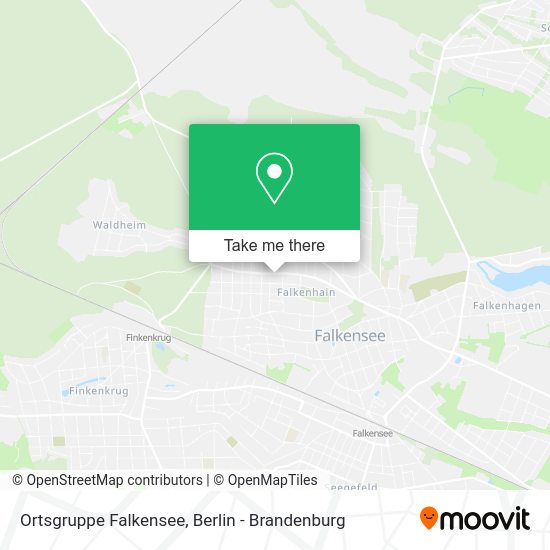 Ortsgruppe Falkensee map