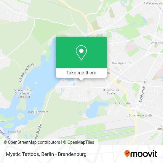 Mystic Tattoos map