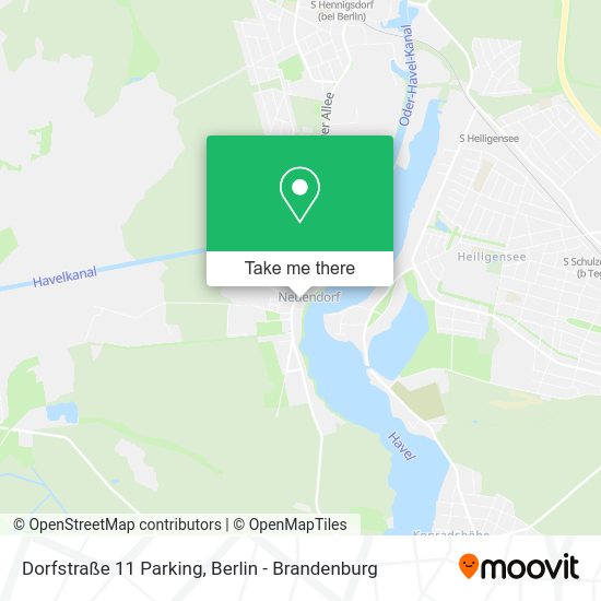 Dorfstraße 11 Parking map