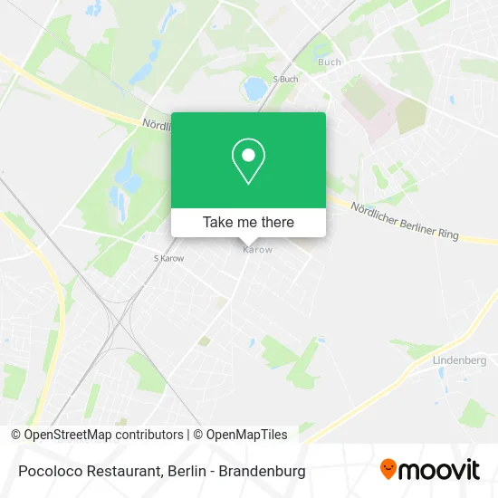 Карта Pocoloco Restaurant