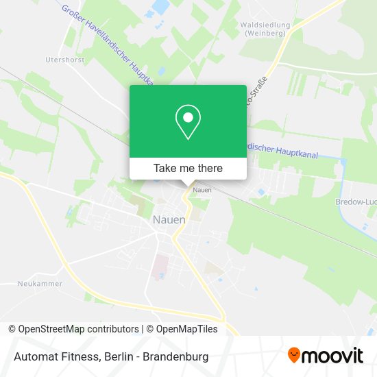 Automat Fitness map