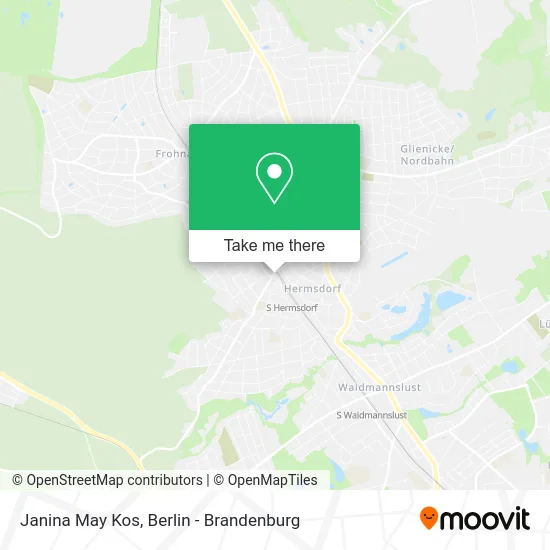 Janina May Kos map