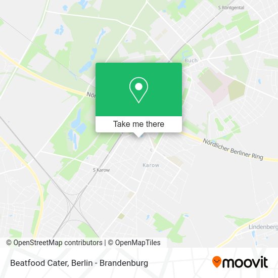 Beatfood Cater map