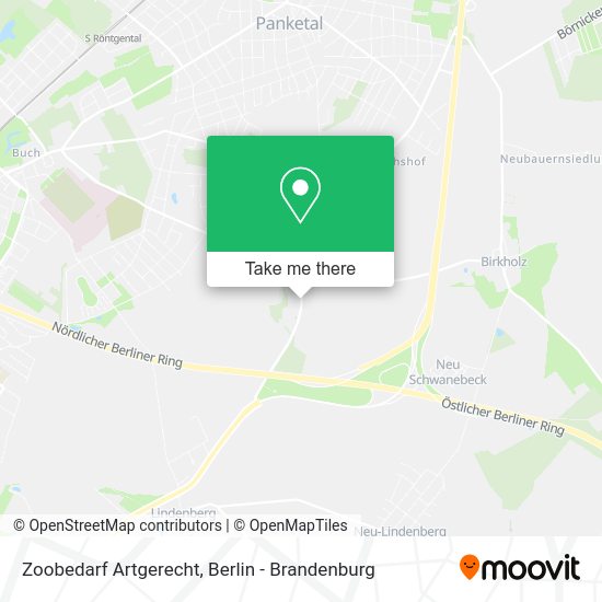 Zoobedarf Artgerecht map