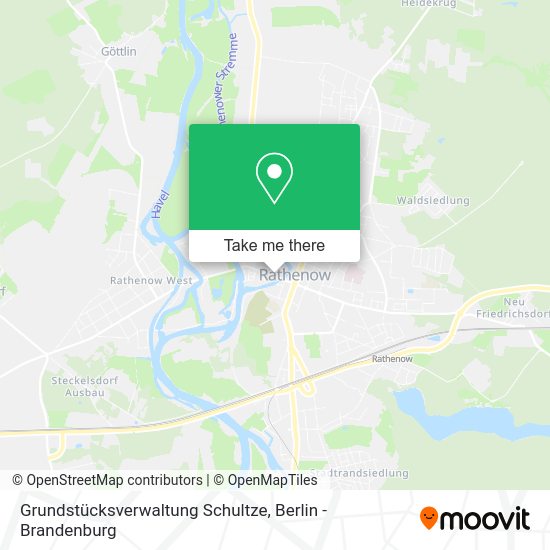 Grundstücksverwaltung Schultze map