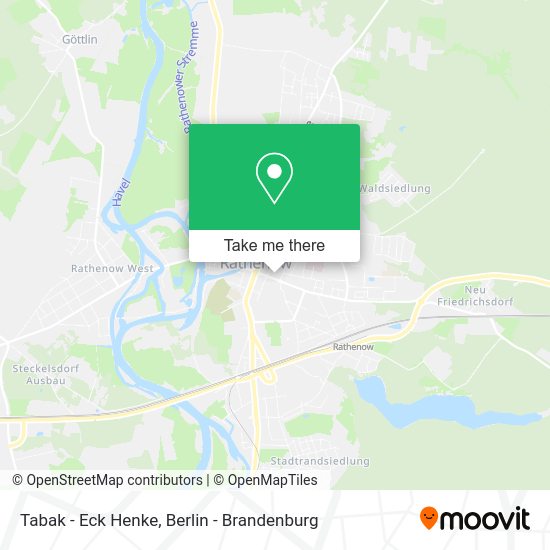Tabak - Eck Henke map