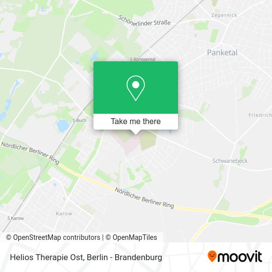 Helios Therapie Ost map