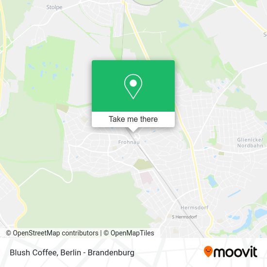 Blush Coffee map