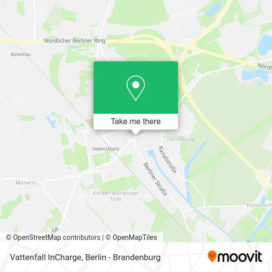 Карта Vattenfall InCharge