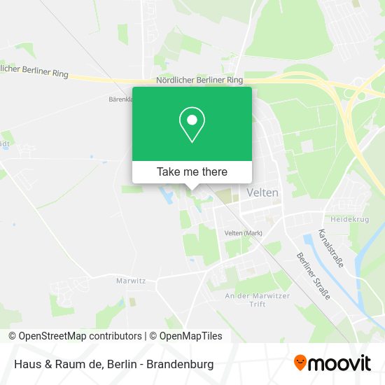 Haus & Raum de map
