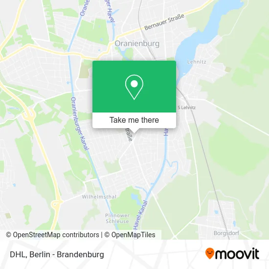DHL map