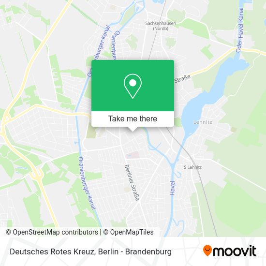 Deutsches Rotes Kreuz map