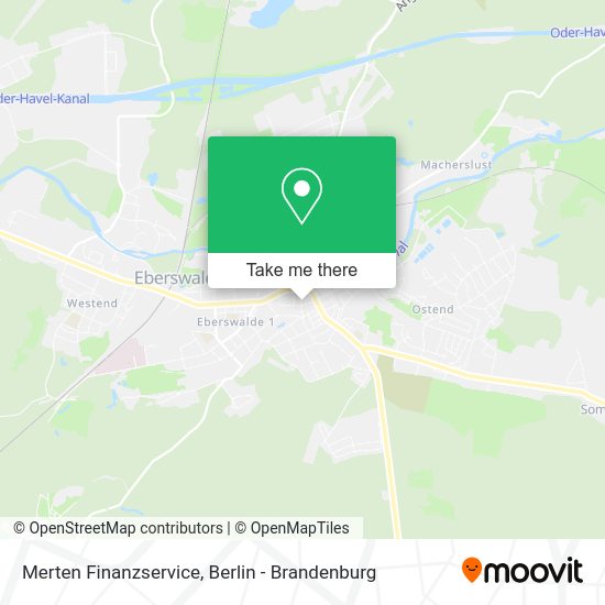 Merten Finanzservice map