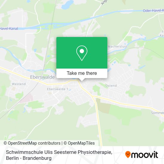 Schwimmschule Ulis Seesterne Physiotherapie map