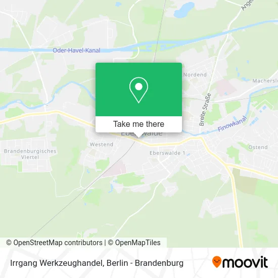 Irrgang Werkzeughandel map