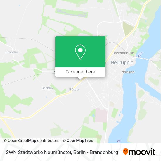 SWN Stadtwerke Neumünster map