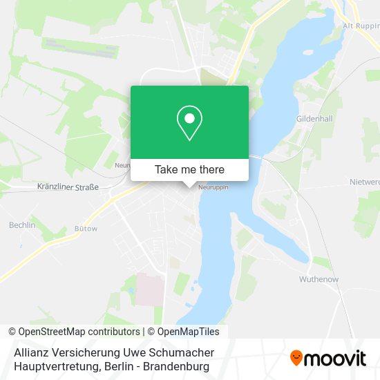 Allianz Versicherung Uwe Schumacher Hauptvertretung map