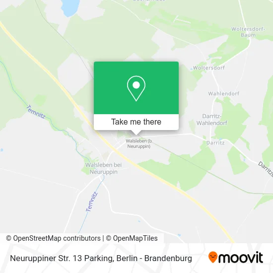 Карта Neuruppiner Str. 13 Parking